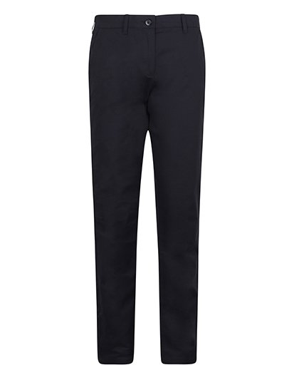 Henbury Ladies' Stretch Chino – Navy