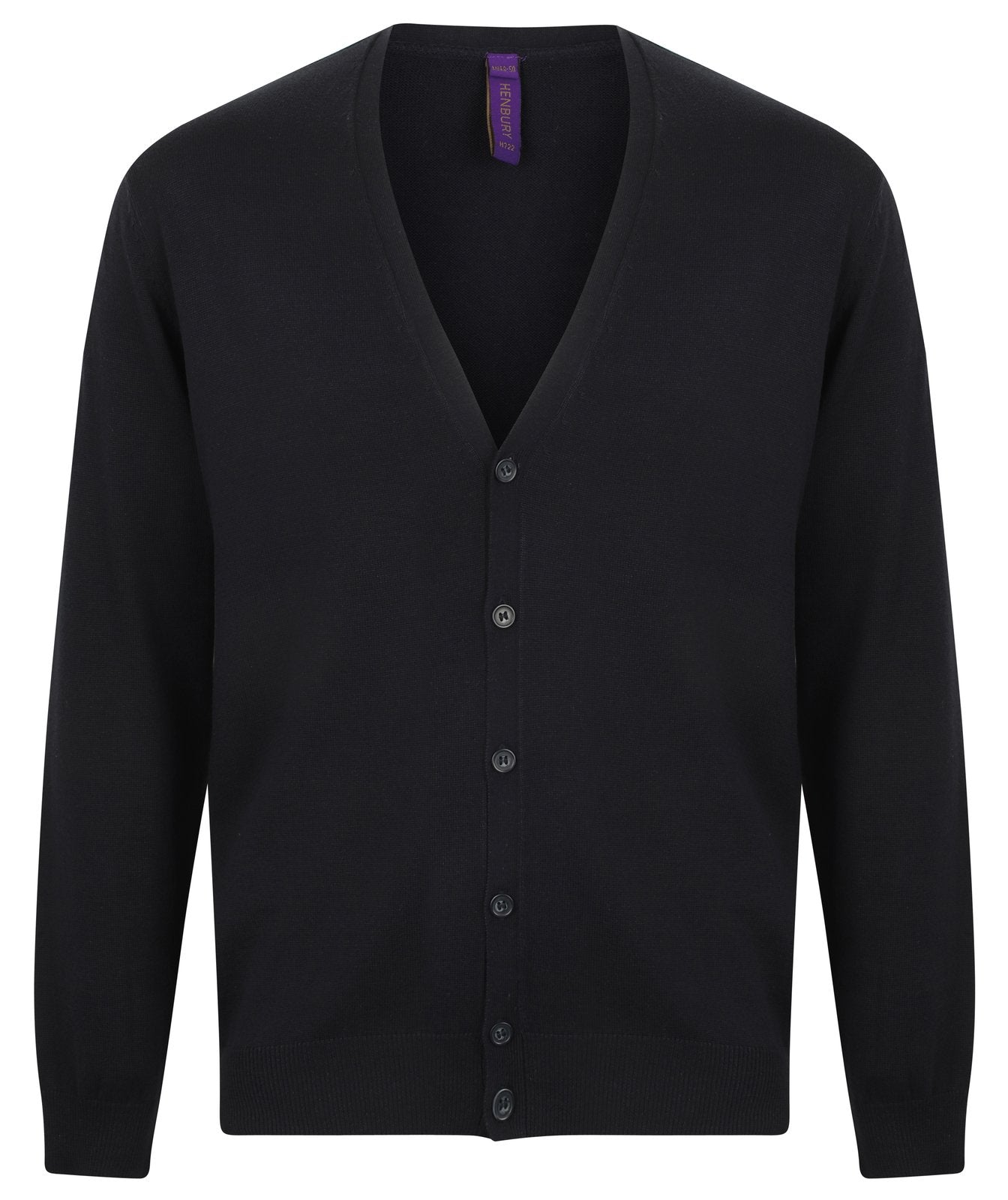 Henbury Men's Lightweight V-Neck Cardigan