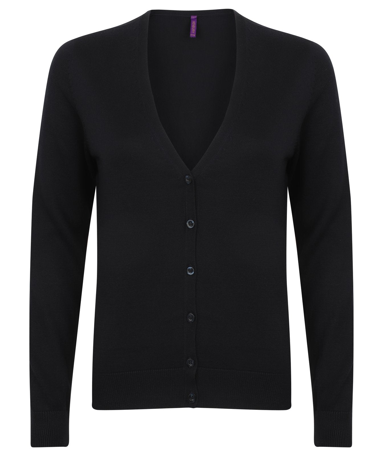 Henbury Ladies' Lightweight V-Neck Short Cardigan