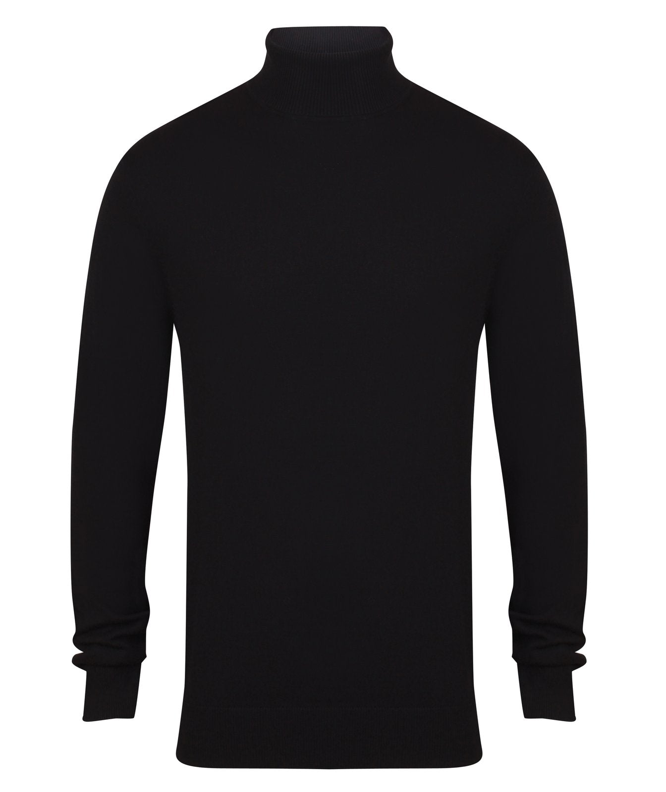 Henbury Men's Roll Neck Jumper