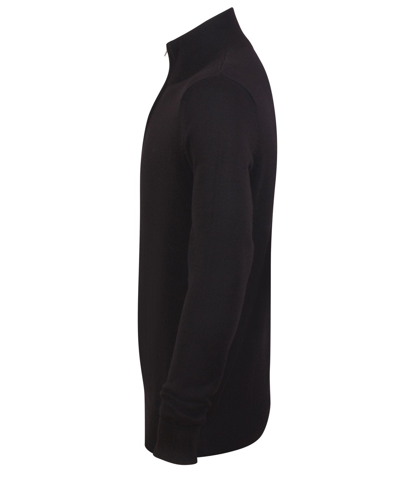 Henbury Men's Quarter Zip Jumper