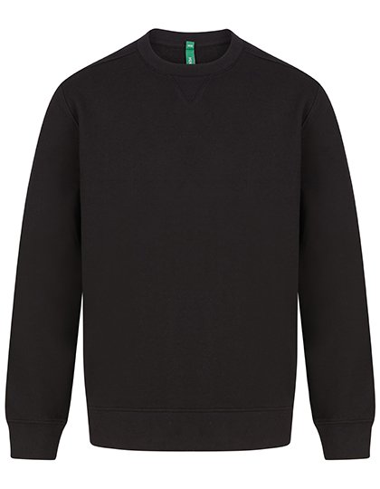 Henbury Unisex Sustainable Sweatshirt – Black