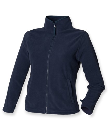 Henbury Ladies' Microfleece Jacket – Navy