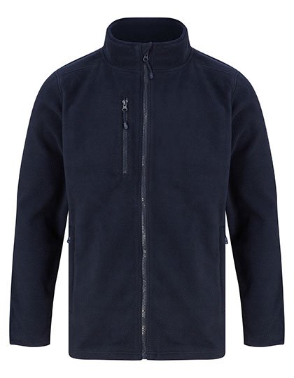 Henbury Recycled Polyester Microfleece Jacket – Navy