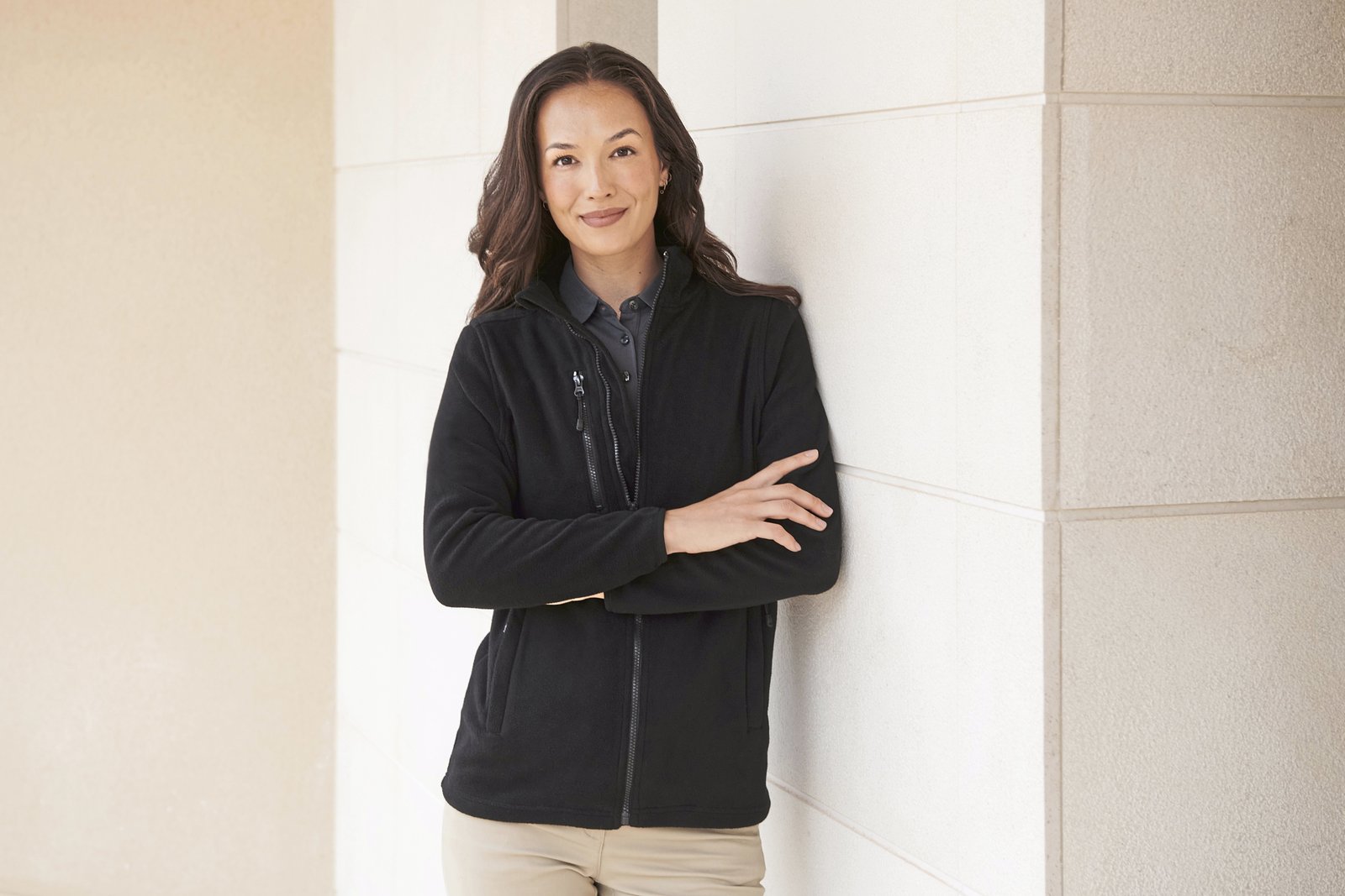 Henbury Recycled Polyester Microfleece Jacket