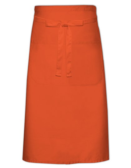 Link Kitchen Wear Cook's Apron With Pocket – Orange