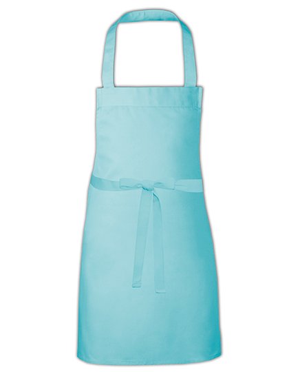 Link Kitchen Wear Kids' Cotton Barbecue Apron – Light Blue (ca. Pantone 2708)
