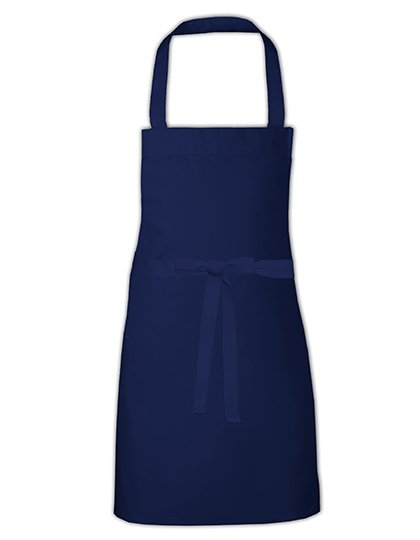 Link Kitchen Wear Kids' Cotton Barbecue Apron – Navy (ca. Pantone 2766)