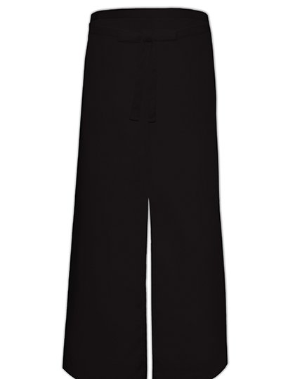Link Kitchen Wear Bistro Apron With Split – Black