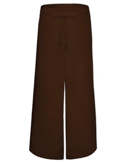 Link Kitchen Wear Bistro Apron With Split – Brown