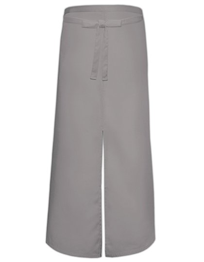 Link Kitchen Wear Bistro Apron With Split – Mouse Grey