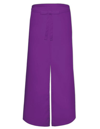 Link Kitchen Wear Bistro Apron With Split – Purple