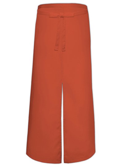 Link Kitchen Wear Bistro Apron With Split – Terracotta (ca. Pantone 4840)