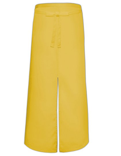 Link Kitchen Wear Bistro Apron With Split – Yellow