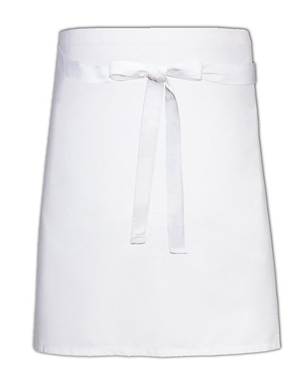 Link Kitchen Wear Baker's Apron – White