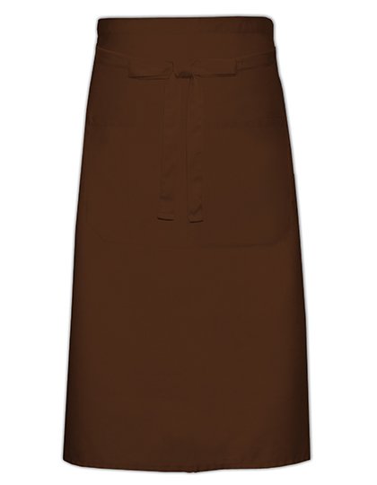 Link Kitchen Wear Cook's Apron With Pocket – Brown