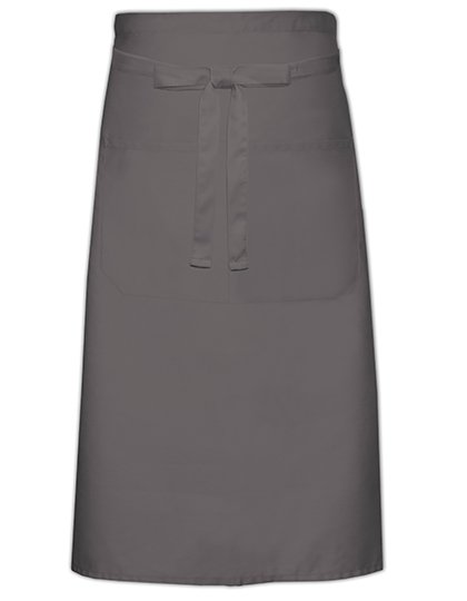 Link Kitchen Wear Cook's Apron With Pocket – Dark Grey (ca. Pantone 431)