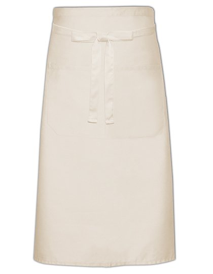 Link Kitchen Wear Cook's Apron With Pocket – Natural (ca. Pantone 7499)