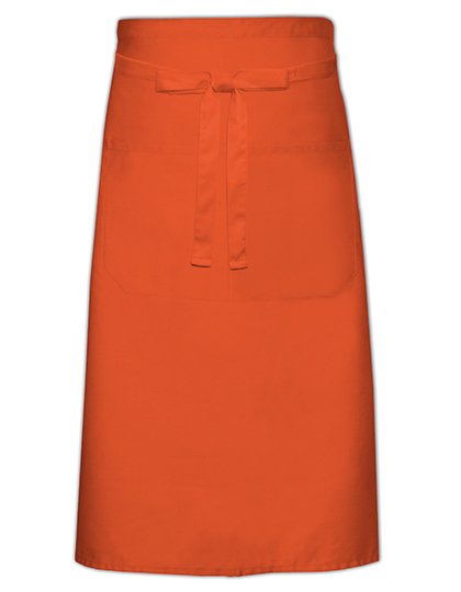 Link Kitchen Wear Cook's Apron With Pocket – Orange