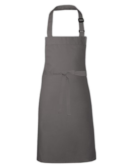 Link Kitchen Wear Barbecue Apron Adjustable – Dark Grey (ca. Pantone 431)