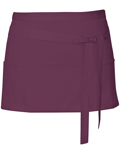 Link Kitchen Wear Cocktail Apron – Aubergine (ca. Pantone 5115)