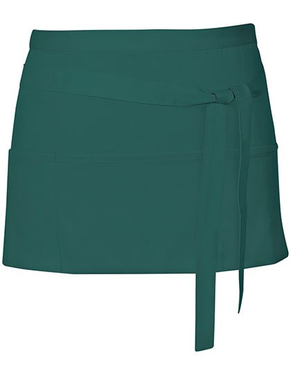 Link Kitchen Wear Cocktail Apron – Bottle Green (ca. Pantone 560)