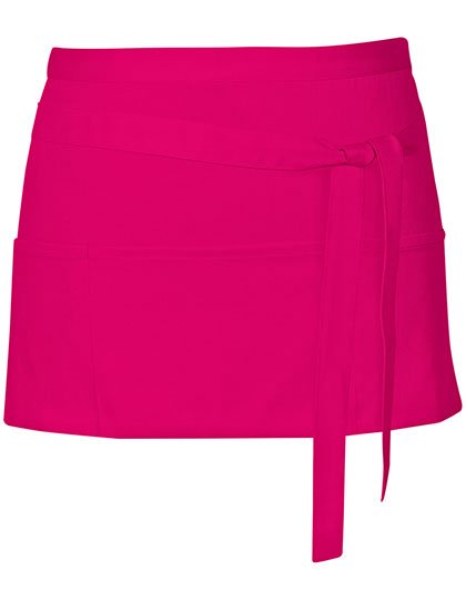 Link Kitchen Wear Cocktail Apron – Hot Pink (ca. Pantone 241c)