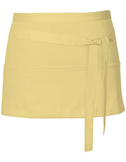 Link Kitchen Wear Cocktail Apron – Lemon (ca. Pantone 127)