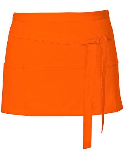 Link Kitchen Wear Cocktail Apron – Orange (ca. Pantone 1655)