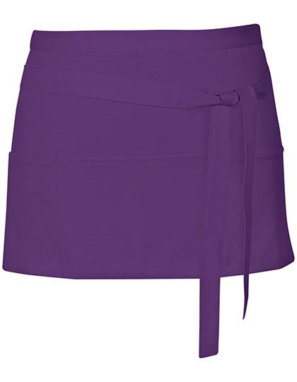 Link Kitchen Wear Cocktail Apron – Purple (ca. Pantone 269)