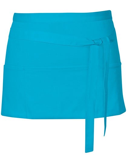 Link Kitchen Wear Cocktail Apron – Turquoise (ca. Pantone 312)
