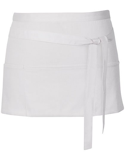 Link Kitchen Wear Cocktail Apron – White