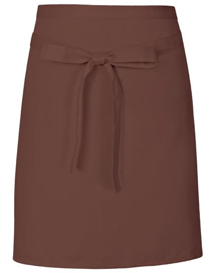 Link Kitchen Wear Pizza Apron – Brown (ca. Pantone 476)