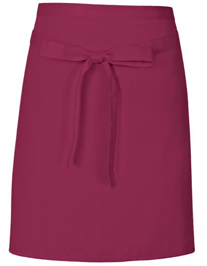 Link Kitchen Wear Pizza Apron – Burgundy (ca. Pantone 216)