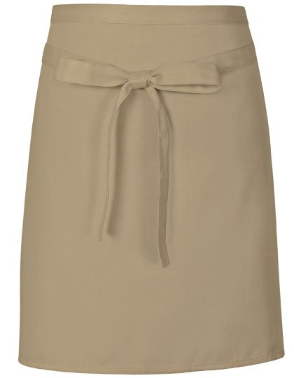 Link Kitchen Wear Pizza Apron – Khaki (ca. Pantone 7503)