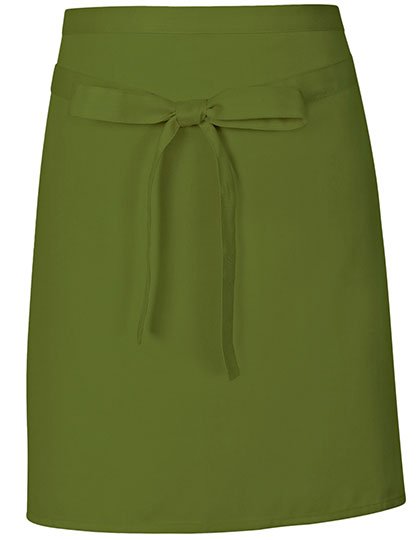 Link Kitchen Wear Pizza Apron – Olive (ca. Pantone 378)