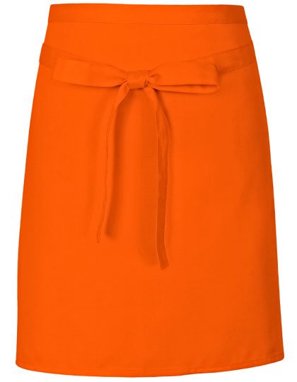 Link Kitchen Wear Pizza Apron – Orange (ca. Pantone 1655)