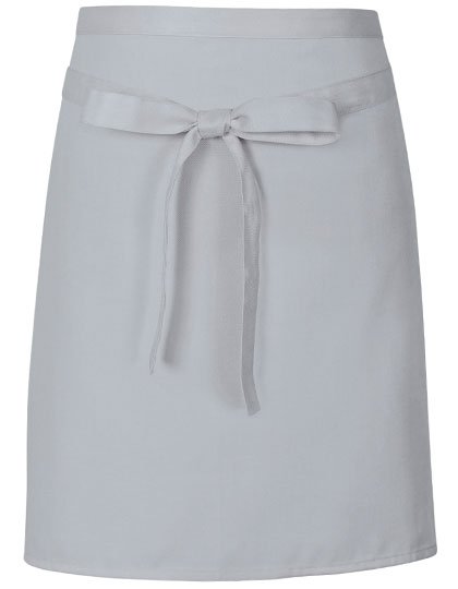 Link Kitchen Wear Pizza Apron – Pale Grey (Silver) (ca. Pantone 428)
