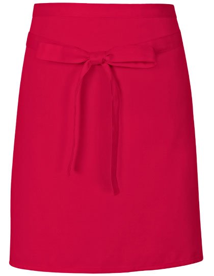 Link Kitchen Wear Pizza Apron – Red (ca. Pantone 200)