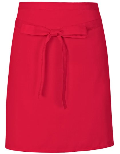 Link Kitchen Wear Pizza Apron – Strawberry Red (ca. Pantone 186)