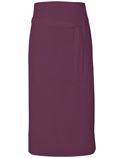 Link Kitchen Wear Terras Apron – Aubergine (ca. Pantone 5115)