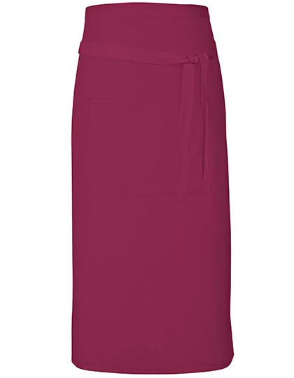 Link Kitchen Wear Terras Apron – Burgundy (ca. Pantone 216)
