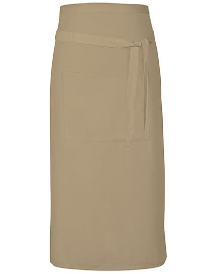 Link Kitchen Wear Terras Apron – Khaki (ca. Pantone 7503)