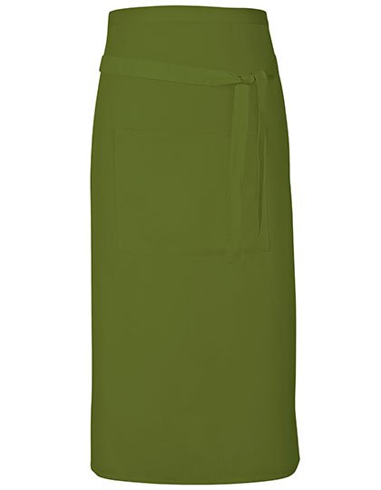 Link Kitchen Wear Terras Apron – Olive (ca. Pantone 378)