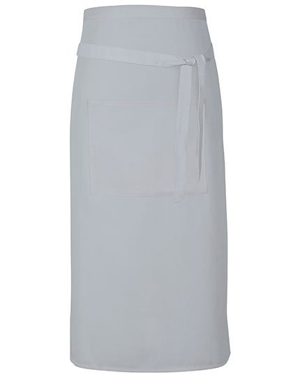 Link Kitchen Wear Terras Apron – Pale Grey (Silver) (ca. Pantone 428)