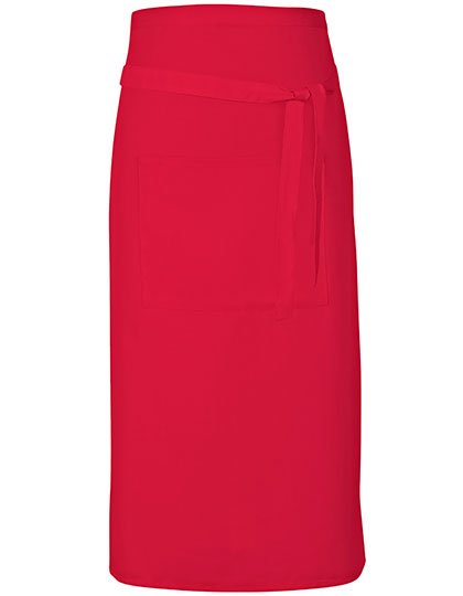 Link Kitchen Wear Terras Apron – Strawberry Red (ca. Pantone 186)