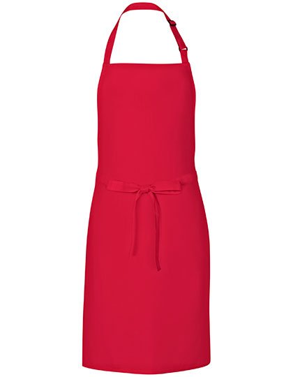 Link Kitchen Wear Multi Apron – Strawberry Red (ca. Pantone 186)