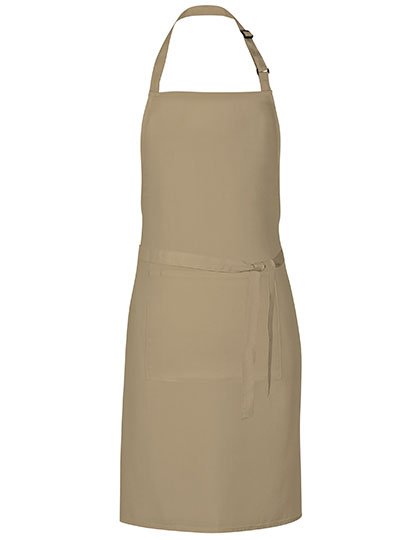 Link Kitchen Wear Grill Apron – Khaki (ca. Pantone 7503)