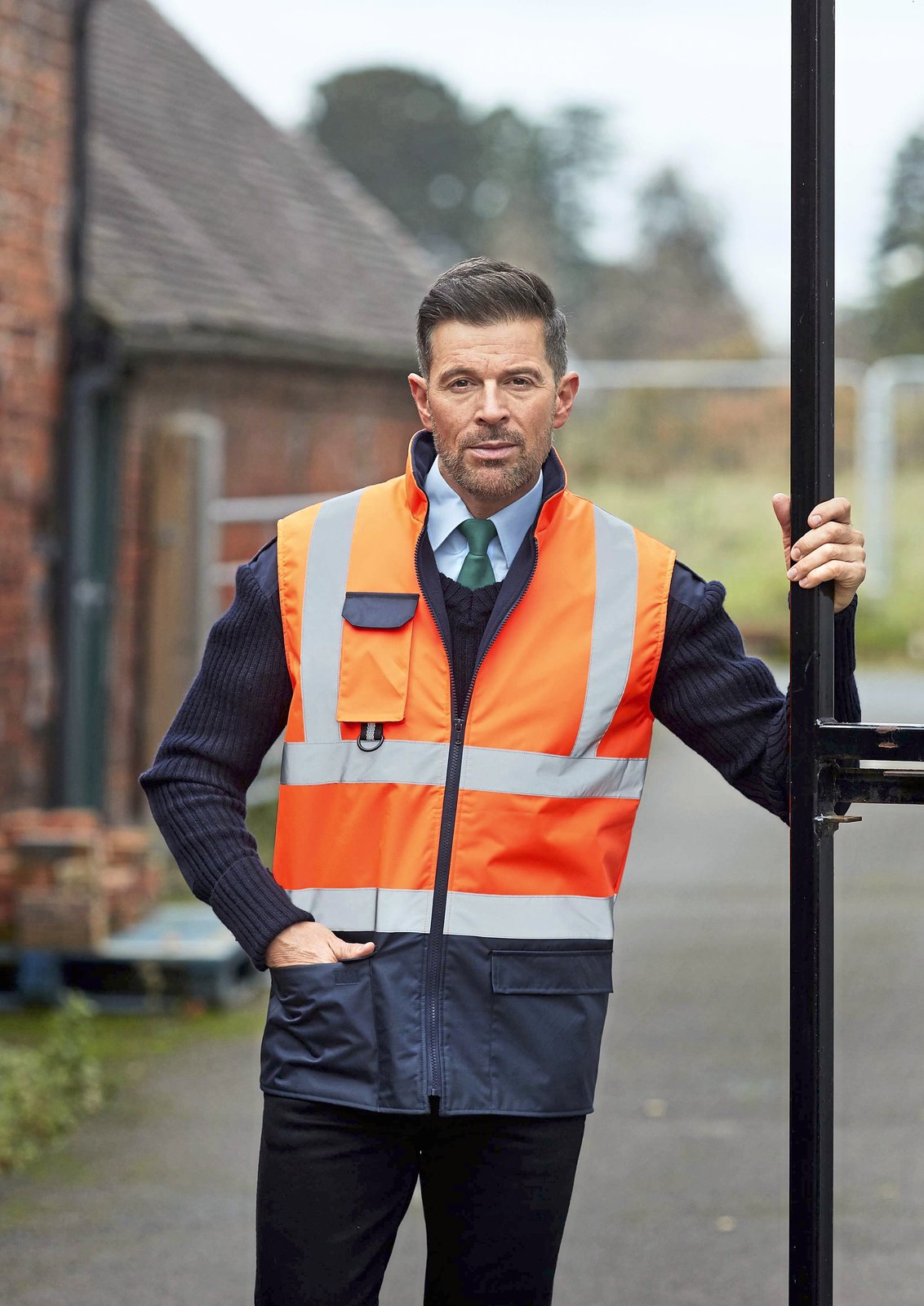 YOKO Hi-Vis Two-Tone Bodywarmer