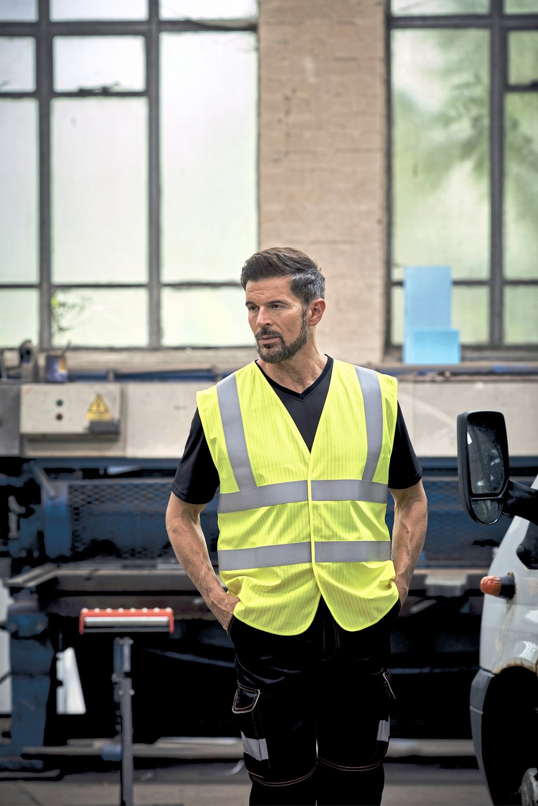 YOKO Hi-Vis Anti-Static Flame Retardant Waistcoat